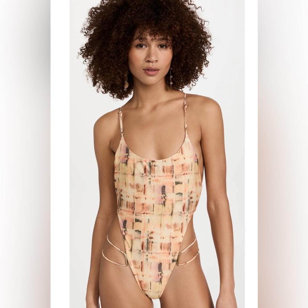 Cult Gaia Xen One Piece Swimsuit in Summer Haze NWT